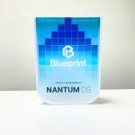 PP Non-Woven Blue Reusable Shopping Bag with Branding Print – K021