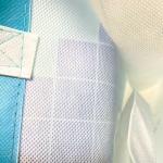 PP Non-Woven Blue Reusable Shopping Bag with Branding Print – K021