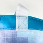 PP Non-Woven Blue Reusable Shopping Bag with Branding Print – K021