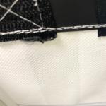 PP Non-Woven Elegant Black & White Fashion Reusable Shopping Bag – K012