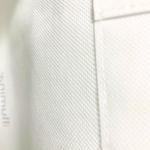 PP Non-Woven White Reusable Shopping Bag for Events – K016