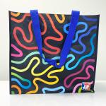 PP Woven Reusable Shopping & Grocery Bag with Customized Print – K001