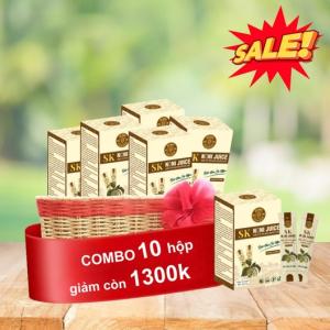 COMBO 10 Hộp Nước Cốt Nhàu Nguyên Chất Tách Mùi SK NONI Premium