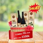 COMBO 10 Chai Nước Cốt Nhàu Nguyên Chất Tách Mùi 750 ml SK NONI Premium