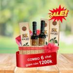 COMBO 6 Chai Nước Cốt Nhàu Nguyên Chất Tách Mùi 375 ml SK NONI Premium