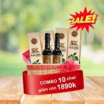 COMBO 10 Chai Nước Cốt Nhàu Nguyên Chất Tách Mùi 375 ml SK NONI Premium