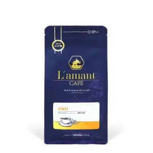 Cà phê rang nguyên hạt Culi 250gr