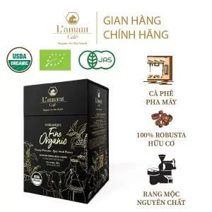 Cà phê hạt hữu cơ nguyên chất L’amant Fine Organic chuẩn USDA