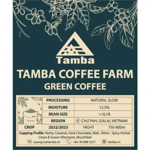 Cà phê nhân Tamba - NATURAL SLOW