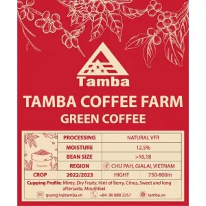Cà phê nhân Tamba - NATURAL VFR