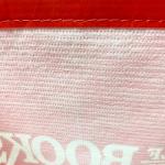 RPET Reusable Red Promotional Shopping Bag with Custom Print – K014