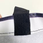 RPET Reusable Shopping Bag Grey Color with Custom Print – K009