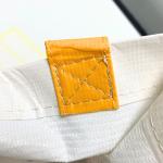 RPET Reusable White Shopping Bag with Flower Design – K015