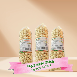 Hạt Sen Tươi Hữu Cơ Hương Vị Độc Đáo Hương Vị Đặc Biệt Không Chứa Cholesterol Không Chứa Chất Phụ Gia