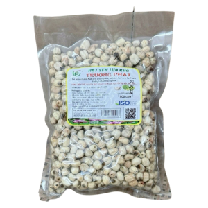 Hạt sen khô  Hữu cơ Hương vị độc đáo Hương vị đặc biệt Không chứa Cholesterol Đặc Sản Từ Việt Nam Không Chứa Chất Phụ Gia