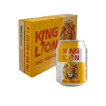 Nước tăng lực không ga King Lion Giao hàng nhanh và sẵn sàng xuất khẩu với chứng nhận HACCP Nhà sản xuất Việt Nam