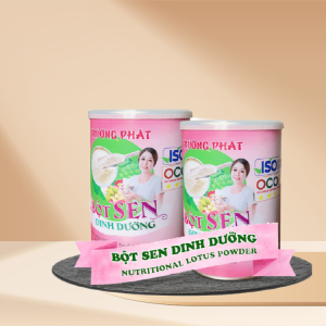 Bột Sen Dinh Dưỡng Hữu Cơ Chất Lượng Cao Rất Giàu Dinh Dưỡng Hương Vị Đặc Biệt Đạt Tiêu Chuẩn ISO Không Chất Phụ Gia Không Chứa Cholesterol Nhà Máy Từ Việt Nam
