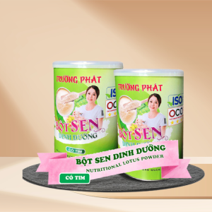 Bột Sen Dinh Dưỡng Có Tim Sen Nguyên Liệu Tự Nhiên Rất Giàu Dinh Dưỡng Tốt Cho Sức Khỏe Không Chứa Cholesterol